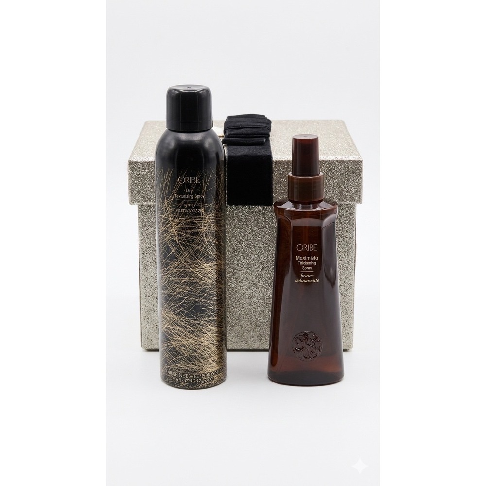 Oribe Dry Texturizing Spray 8.5oz and Maximista Thickening Spray 6.7oz giftt Set